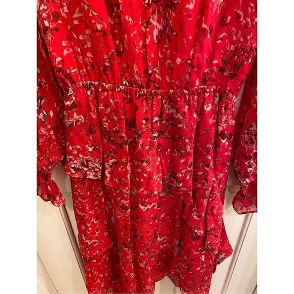 IRO floral asymmetric dress - Picture 3 of 9